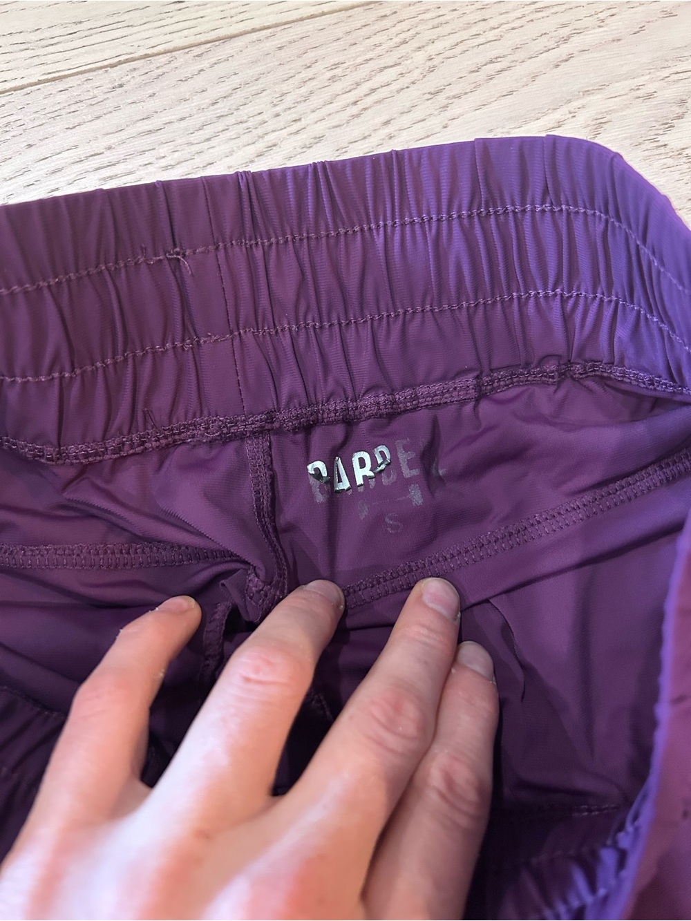 Paprika Purple Track Jogger Pants - Picture 3 of 3